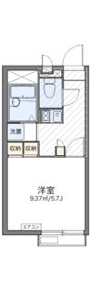 レオパレスアフロディーテの間取り画像