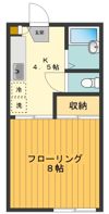 ハピネスの間取り画像