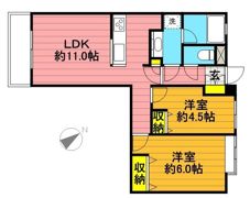 ライオンズマンション立川錦町の間取り画像