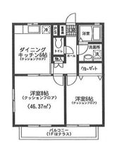メゾングリシーヌC棟の間取り画像