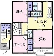 ラフィネ壱番館の間取り画像