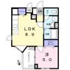 ドミール中野南台の間取り画像