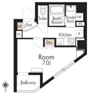 HY’s flat 糀谷の間取り画像