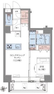 CREATIF蔵前の間取り画像