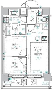 ベルシード墨田の間取り画像