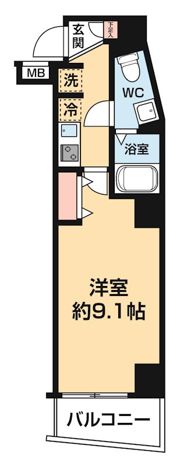 XEBEC大山の間取り画像