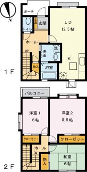 ラヴィル・ヒロの間取り画像