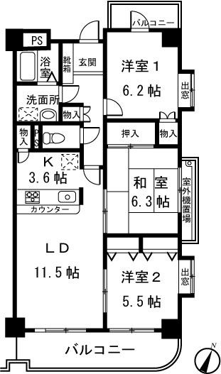間取図