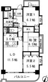 オークヒルズの間取り画像