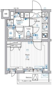 PREMIUM CUBE 中野の間取り画像