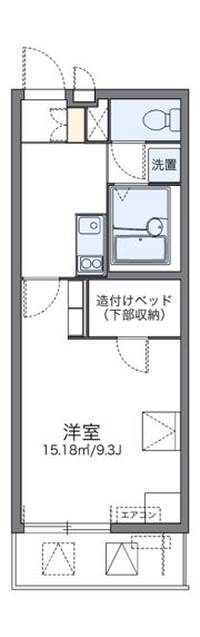 レオパレスソレーユIIIの間取り画像