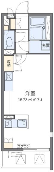 レオネクストヴィーブルIIIの間取り画像