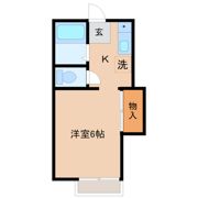 サンハイツ1の間取り画像
