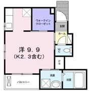 アルテグラン調布の間取り画像