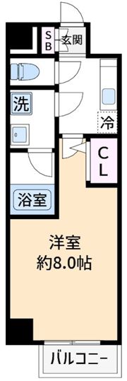 ベルグレードSKの間取り画像