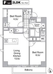 レジディア目黒IVの間取り画像
