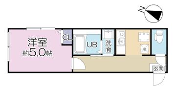 AMATERRACE千川の間取り画像