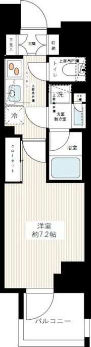 デュフレ南千住の間取り画像