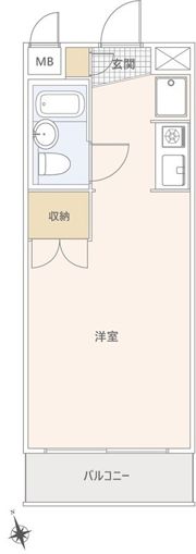 ファインコート等々力の間取り画像