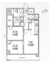 レジディア新御徒町IIの間取り画像