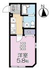 グランシャレー千住旭町の間取り画像