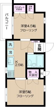 日神パレス東日暮里第2の間取り画像