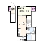 ハル外苑の間取り画像