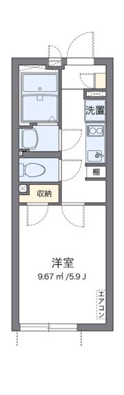 クレイノBuonoの間取り画像