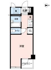 シャルマン赤坂の間取り画像