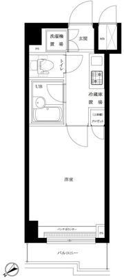 ルーブル蒲田南参番館の間取り画像