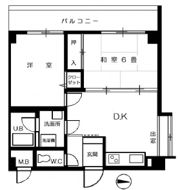 関東バス高井戸ハイツの間取り画像