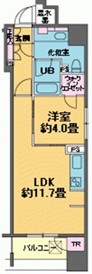 カスタリア銀座IIIの間取り画像