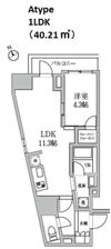 レジディア日本橋馬喰町IIの間取り画像