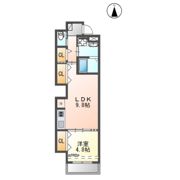 ミカーサ八木町の間取り画像
