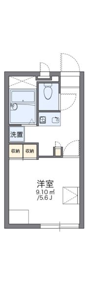 レオパレスホーヤ IIの間取り画像