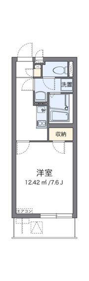 クレイノグランシーダの間取り画像