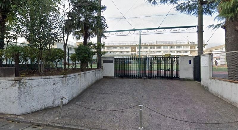 近くの目黒区立第八中学校(都立大学)まで1,519m(徒歩19分)