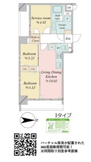 ドゥーエ王子神谷の間取り画像