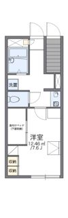 レオパレスフェンテの間取り画像