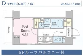 レジディア笹塚IIIの間取り画像