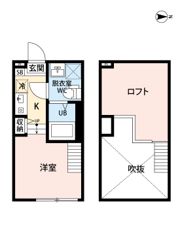 Casa Azul 王子栄町の間取り画像