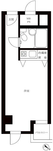 ソフトタウン赤坂の間取り画像