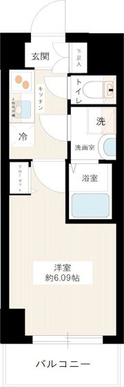 MAXIV八王子DUEの間取り画像