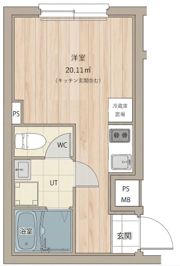 フラシア亀戸IIの間取り画像