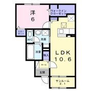 ジールの間取り画像