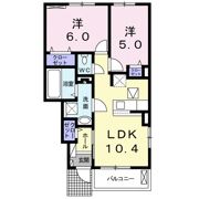 ピエス シュシュの間取り画像