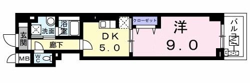 ミッド ヴィラ レジデンスの間取り画像