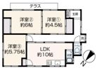 保土ヶ谷区常盤台戸建の間取り画像
