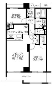 パティオス17番街の間取り画像