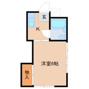 万町田口ハイツの間取り画像